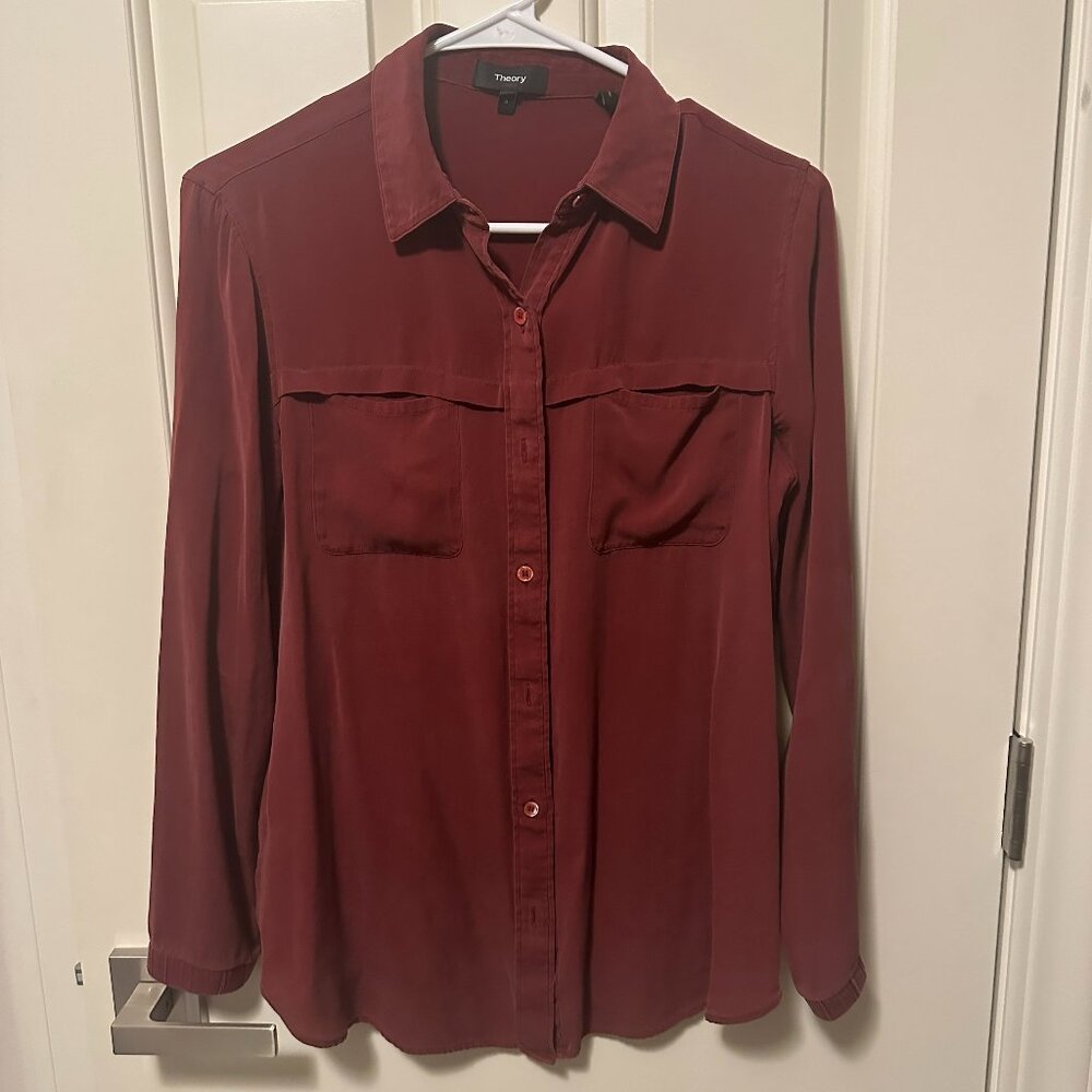 Theory Button-Front Top - image 2